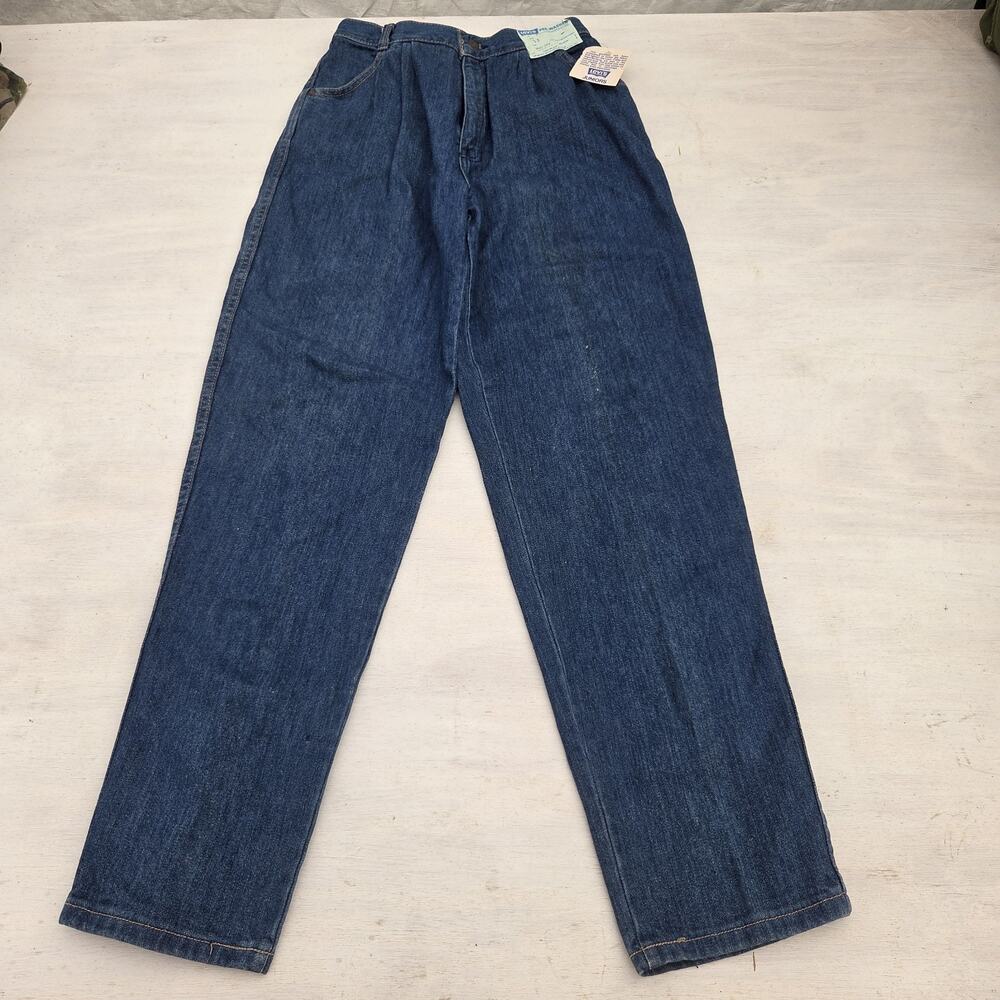 Nwt Vintage Levis Jeans Womens Juniors 13 Made USA White Tab Straight Leg